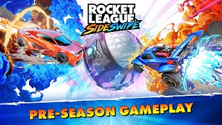 Rocket League Sideswipe PreSeason Gameplay Trailer [upl. by Innor]