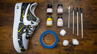 How To Customize Nike AF1s 🎨👟 EASY [upl. by Geminius]