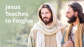 Matthew 18  Forgive 70 Times 7  The Bible [upl. by Sinnel501]