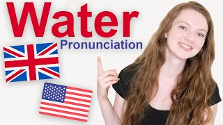 How to Pronounce quotWaterquot in British English and American English [upl. by Pedersen]