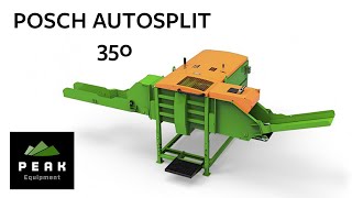 Posch Autosplit 350 Automatic Kindling Machine [upl. by Ecnahc]