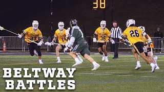 Towson vs Loyola Lacrosse Rivalry  BELTWAY BATTLES [upl. by Annalla101]