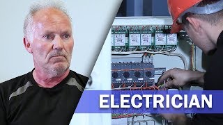 Job Talks  Electrician  Tom Explains the 3 Types of Electrician Licenses [upl. by Siduhey]