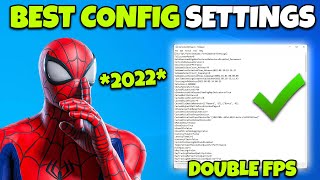 Best Config File Settings Fortnite Low End PC  Increase FPS amp Performance [upl. by Viddah]