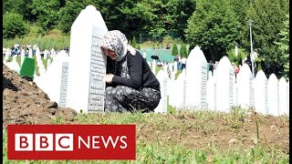 25 years after Srebrenica massacre genocidedenial lives on  BBC News [upl. by Aramois]