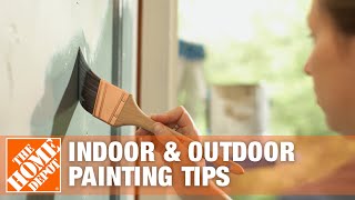 How to Paint a House  Interior amp Exterior House Painting Tips  The Home Depot [upl. by Alphard]