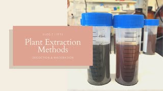 Plant Extraction Methods  Decoction and Maceration  JPTV [upl. by Marden]