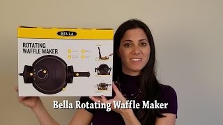 Bella Rotating Waffle Maker [upl. by Scarito]