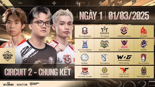 🏆PVS 2025 Spring CK Circuit 2  Ngày 1 TE TDT CES AGG FCR DCE BFE 4TK RN SLG WDG [upl. by Donavon]