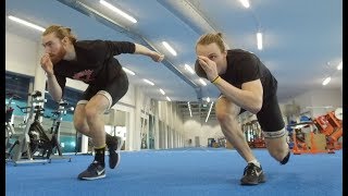 FULL LENGTH Speed Skating Dryland Workout [upl. by Fionna]