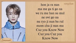 NCT U  Know Now Easy Lyrics [upl. by Ag]