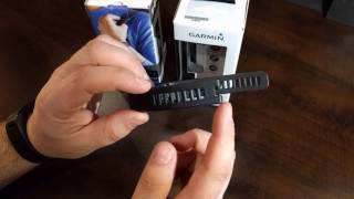 Garmin Vivosmart HR restart reset and band replacement [upl. by Hamehseer]