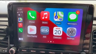 Wireless Android Auto and Apple CarPlay  How to set it up in your Kia  Kia Class [upl. by Ellerrad]