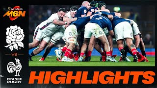 ENGLAND v FRANCE  2025 GUINNESS MENS SIX NATIONS  RUGBY HIGHLIGHTS [upl. by Oys929]