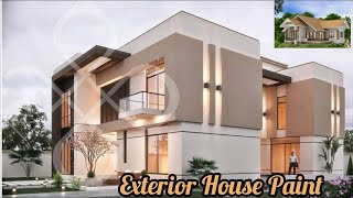 Exterior House Painting Color Ideas  Exterior Paint Color Ideas For Homes [upl. by Norse]