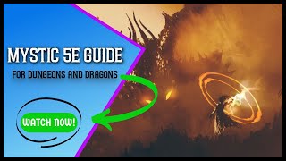 Mystic 5e  Class Guide for Dungeons and Dragons [upl. by Gaylor]