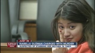 Isabella Guzman charged in mothers murder [upl. by Akino]