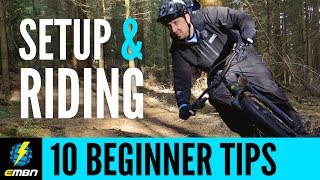 10 EMTB Tips For Beginners  Bike Setup And Riding [upl. by Ellingston]