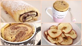 ♡ 4 Recettes rapides amp faciles pour le goûter [upl. by Uba174]