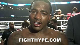 ADRIEN BRONER SECONDS AFTER FIGHTING JESSIE VARGAS TO A DRAW REACTS TO OUTCOME amp GOT JOKES [upl. by Nosa]