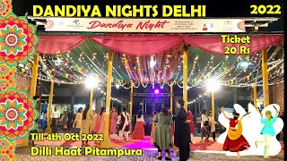 Dandiya Nights  Dilli Haat Pitampura  Delhi  2022 [upl. by Areta]