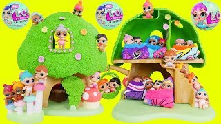 LOL Surprise Dolls  Lil Sisters in Tree House School [upl. by Cherilynn494]