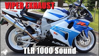 SUZUKI TLR 1000 EXHAUST SOUND amp FLYBY [upl. by Goodard]