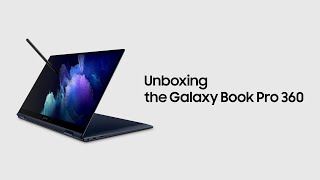 Galaxy Book Pro 360 Official Unboxing  Samsung [upl. by Ennasil279]