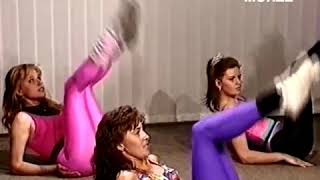 Shiny lycra Gym aerobics tv 1993 Part 1 [upl. by Ahkos94]