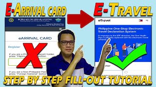 🔴ETRAVEL REGISTRATION ONLINE STEP BY STEP TUTORIAL [upl. by Darrin]