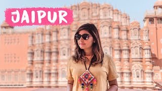 EXPLORING JAIPUR RAJASTHAN  First Time Staying In a Hostel  Jaipur Travel Vlog [upl. by Adlemy]