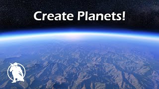 How to Create Planets in Unreal Engine Ground to Space Transition UE4 Tutorial [upl. by Milda]