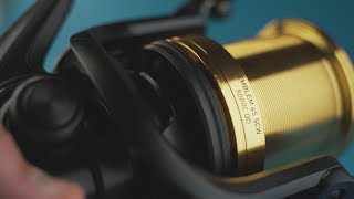 GOLD SPOOL Daiwa Emblem 45 SCW QD OT [upl. by Ddart]