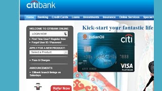 How to self register Citibank Credit Card online [upl. by Atiuqan145]