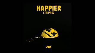 Marshmello ft Bastille  Happier Stripped Audio [upl. by Amesari]