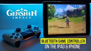 HOW TO PLAY GENSHIN IMPACT USING GAME CONTROLLER ON IOS IPAD IPHONE  GENSHIN IMPACT IOS CONTROLLER [upl. by Uahc]