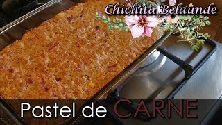 Pastel de carne  Fácil y económico 🤩 [upl. by Jar]