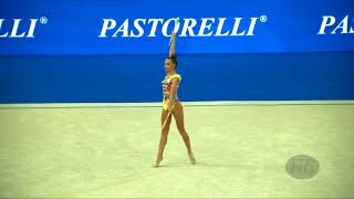 AVERINA Dina RUS  2017 Rhythmic Worlds Pesaro ITA  Qualifications Clubs [upl. by Ahsinrad]