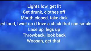 Jeremih ft Juicy J Twista  Woosah  Lyrics  TikTok [upl. by Rosana]