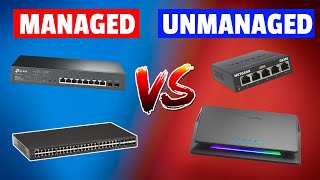 MANAGED SWITCH OR UNMANAGED HOW TO CHOOSE [upl. by Aihsetel]