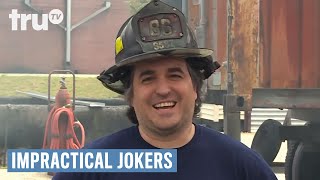 Impractical Jokers  The Fire Academy Punishment  truTV [upl. by Janeva]