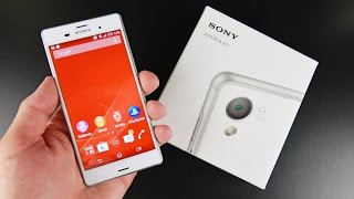 Sony Xperia Z3 Unboxing amp Review [upl. by Nyladnek948]