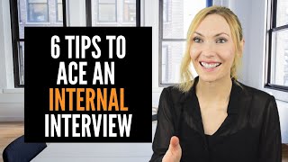 Interviewing at the company you already work for How to ACE the Internal Interview Questions [upl. by Yelsek63]