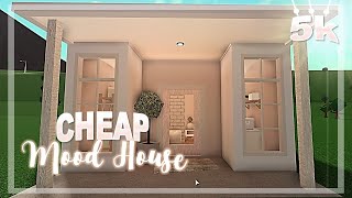 BLOXBURG Cheap Mood house 5k  House build [upl. by Gotcher583]