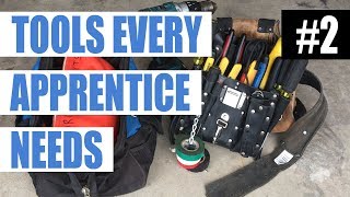 Episode 2  Tools Every Apprentice Electrician Needs To Start Their Job [upl. by Sirod]