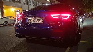 Maserati Ghibli S Q4 30 V6 Biturbo  LOUD REVS [upl. by Nitsirk432]