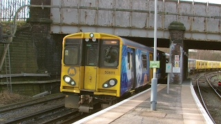 Half an Hour at 216  Birkenhead North Station 1022017  Class 507 508 terminus [upl. by Aroda325]