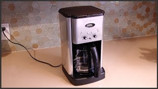 Cuisinart Coffee Maker Self Clean Feature [upl. by Huppert]