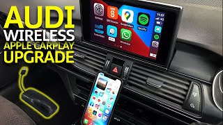 How To Get Wireless Apple CarPlay on Your Audi [upl. by Darmit66]