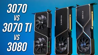 RTX 3070 vs 3070 Ti vs 3080  17 Game Comparison [upl. by Otrebile10]